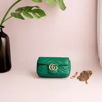 95新 GUCCI/古驰 mini马蒙/单肩包/2856