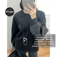 美洋MEIYANG 暗夜骑士卫衣 双面拼接！磨毛保暖休闲宽松上衣-周四