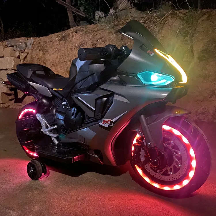 电动车摩托车2-6岁玩具车男女小孩宝宝充电童车儿童版可坐双人