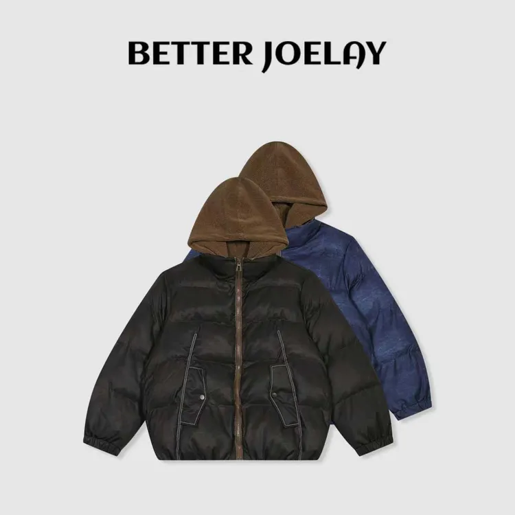 BETTER JOELAY-【带泪循环】时尚棉服保暖百搭休闲通勤风Z4988