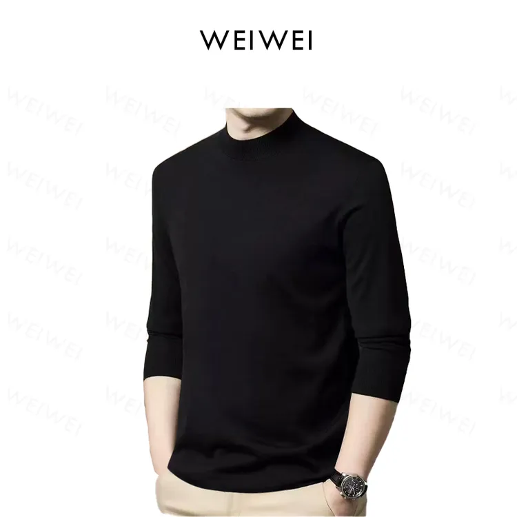 特价【运费险+太极磁贴片】岚缈男款加绒双面卫衣半高领打底衫550