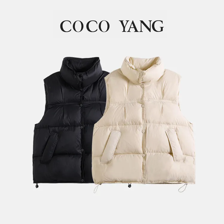 秋冬女童羽绒马甲冬季青少年休闲百搭时尚保暖马甲亲子款-SW159