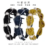 罗曼蒂克赫本风发箍丝绒新款不勒头压发箍休闲百搭配饰法式发饰女