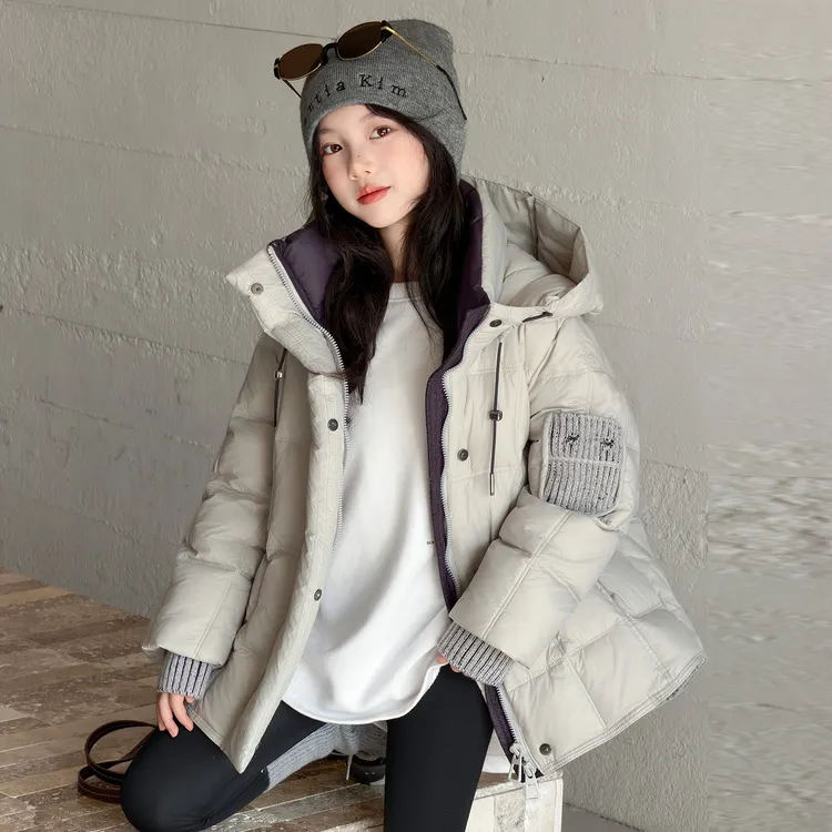 女童羽绒服冬季2025新款洋气儿童冬装超好看女孩大童加厚保暖外套
