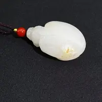 和田玉白玉乌龟挂件（Y）