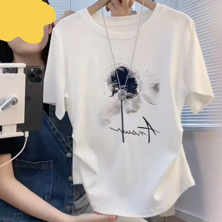 2025年夏季新款百搭气质休闲短袖T恤LK2503947