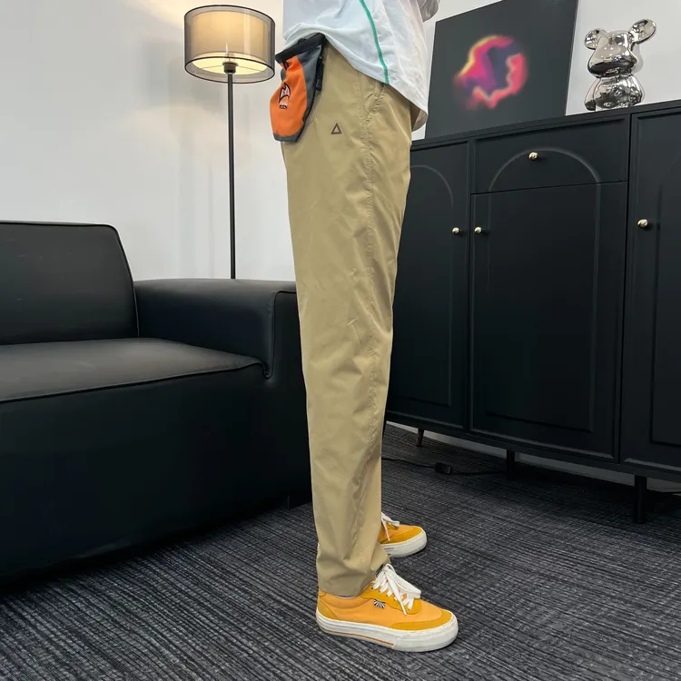 【正品】秋季新款男女同款户外锥形直筒工装长裤防水防风透气休闲裤商品图