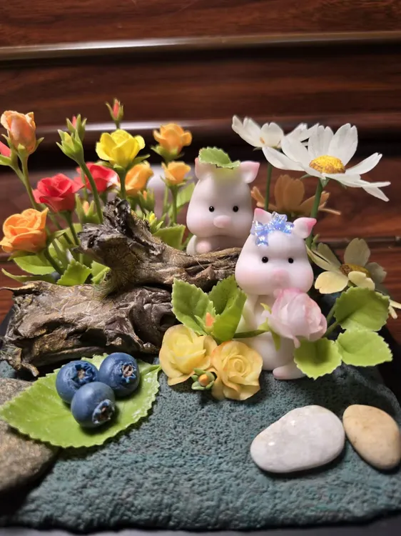 手工树脂黏土制作，拍品前一定要联系商家确认细节，谢谢合作！