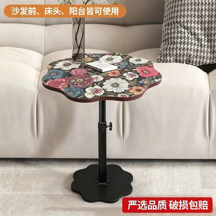 轻奢沙发边几家用简约茶桌角几圆桌床头边置物迷你阳台小茶几桌子