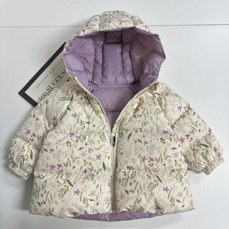 【三防加厚羽绒 】婴儿童衣服宝宝羽绒外套白鸭绒厚i23