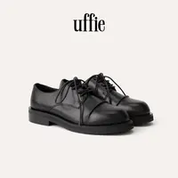 UFFIE于绘 圆头厚底德比鞋