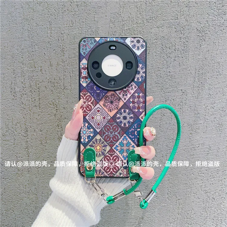 （华为mate60系列）肤感皮纹适用华为mate60/60Pro/60Pro+手机壳