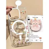 可爱贝儿适用苹果iphone小米15promax防摔vivo华为oppo手机壳女