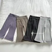 丸子十【S】儿童韩系百搭双面羊绒喇叭裤+加厚款（冬款）WZJ-54019