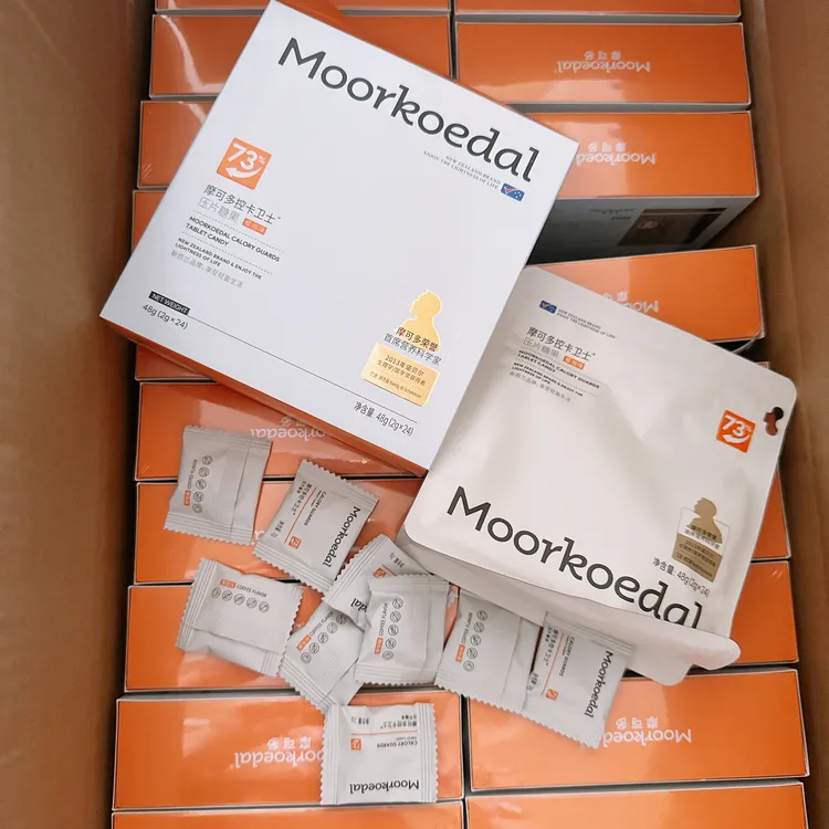 摩可多新包装控卡卫士糖果片