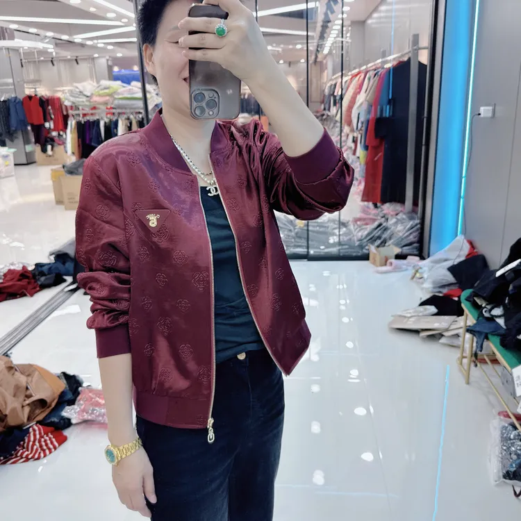 韩货高级3D玫瑰花2色夹克时尚外套8811品