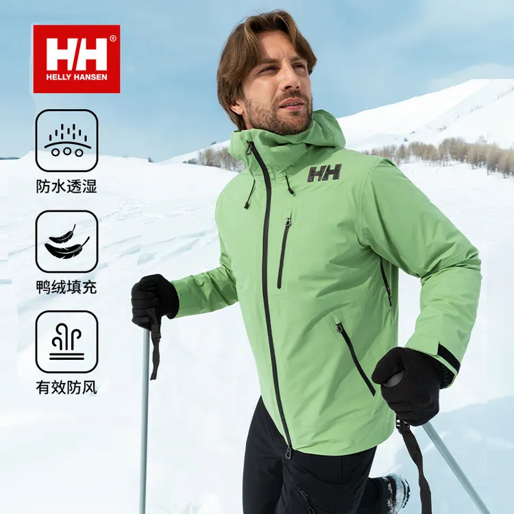 HELLY HANSEN/HH 25冬户外防水透湿防风保暖3in1冲锋衣HE5WEJJ21M