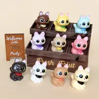 可爱暹罗猫公仔 diy饰品配件桌面小摆件微景观装饰玩具批发 