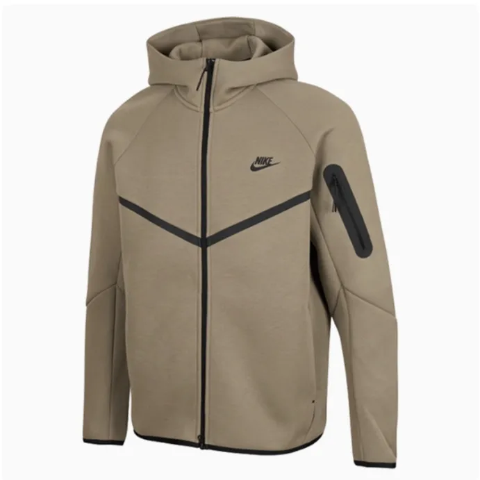 Nike耐克25年茶树绿复古风行者高奢连帽外套HV0950-320