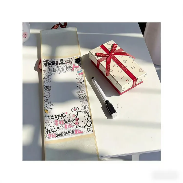 【利灵】情人节手写信自带图案hellokitty闺蜜生日节日礼物创意礼品