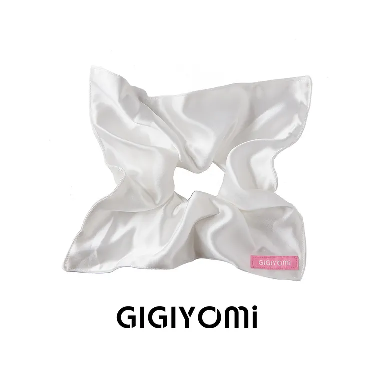 GIGIYOMi【月下柔光】韩国小众设计奶油简约质感醋酸方形发圈发饰