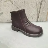 短靴女靴子 牛皮37375新店
