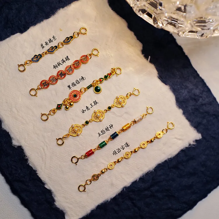 925银银制品 项链手链锁骨链加长延长链925银手工DIY调节尾链配件