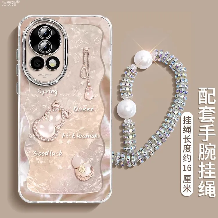 适用华为nova13pro手机壳防摔12ultra好运葫芦11se秋冬带挂绳个性
