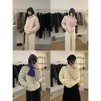 25046#“新国标90白鸭绒”雪顶棉花糖~保暖蓬松羽绒服女(充115克)