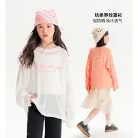 【尺码颜色随机】2025春夏女中大童休闲百搭T恤15201F230