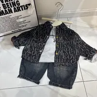 【实体品牌】2025秋冬新款加绒衬衫外套韩版男童洋气童痞帅童装CY05