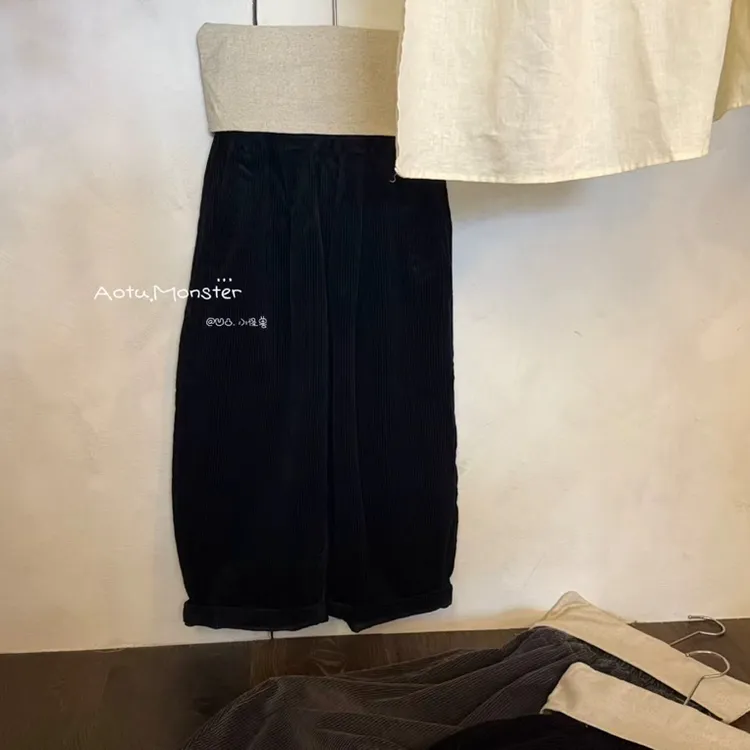 韩版休闲秋冬男女童休闲裤时尚舒适