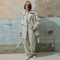 PHISM/PHISM新款极简风经典四合扣风衣749C20