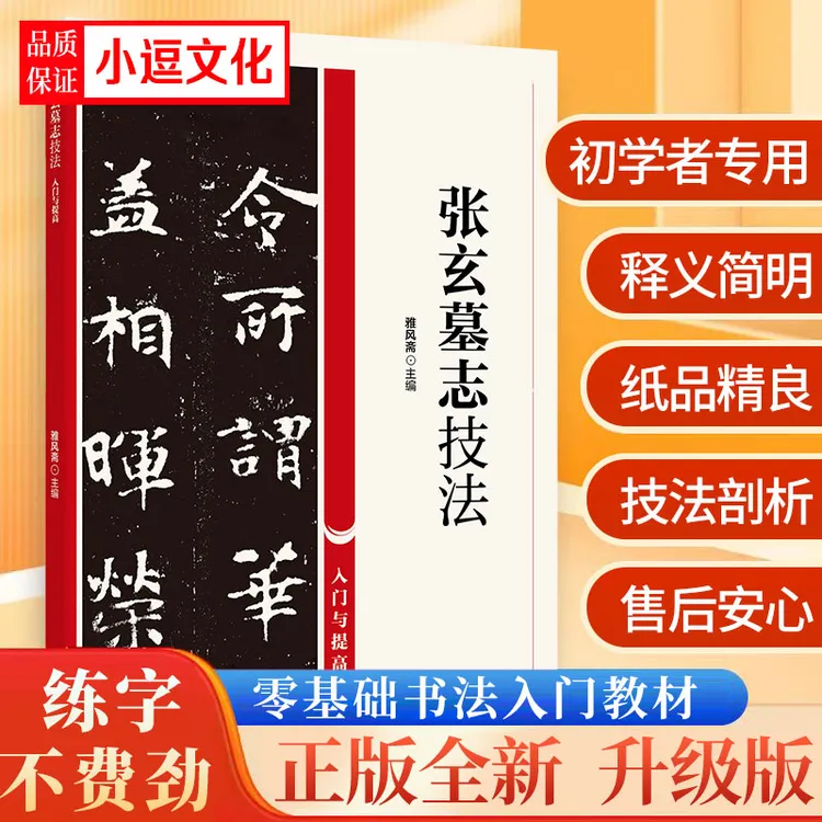 张玄墓志技法入门与提高书法培训正版图书隶篆体老师水平书籍