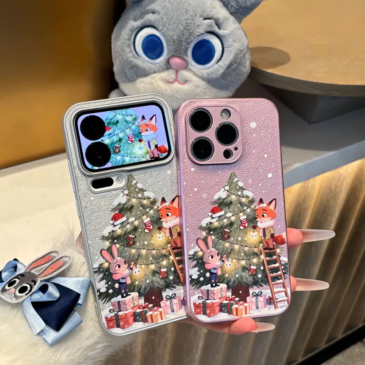 朱迪尼克圣诞树适用苹果17/16手机壳iPhone15华为vivo小米17OPPO