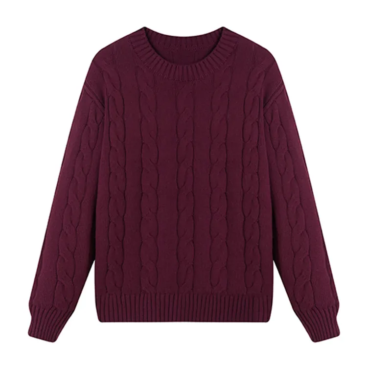 男男士针织毛衣休闲上衣秋冬打底衫长袖加厚时尚保暖男装冬季圆领