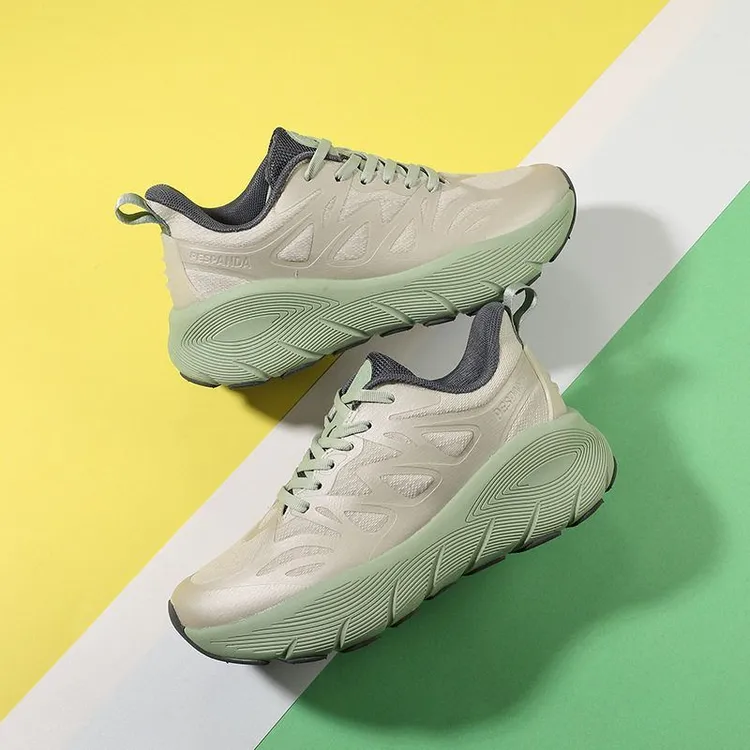 运动鞋佩斯熊猫爆款高弹减震跑步男鞋跳操情侣休闲鞋时尚百搭潮