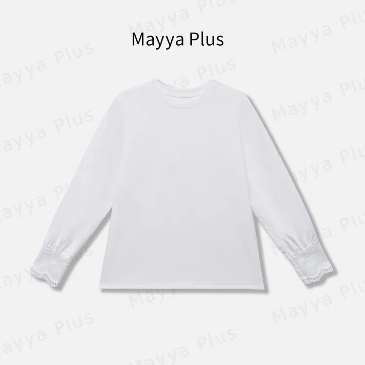 【柔软时光】Mayya Plus麦芽定制气质显瘦流光风针织上衣32537157