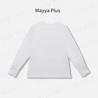 【柔软时光】Mayya Plus麦芽定制流光风显瘦打底衫T恤上衣32537157