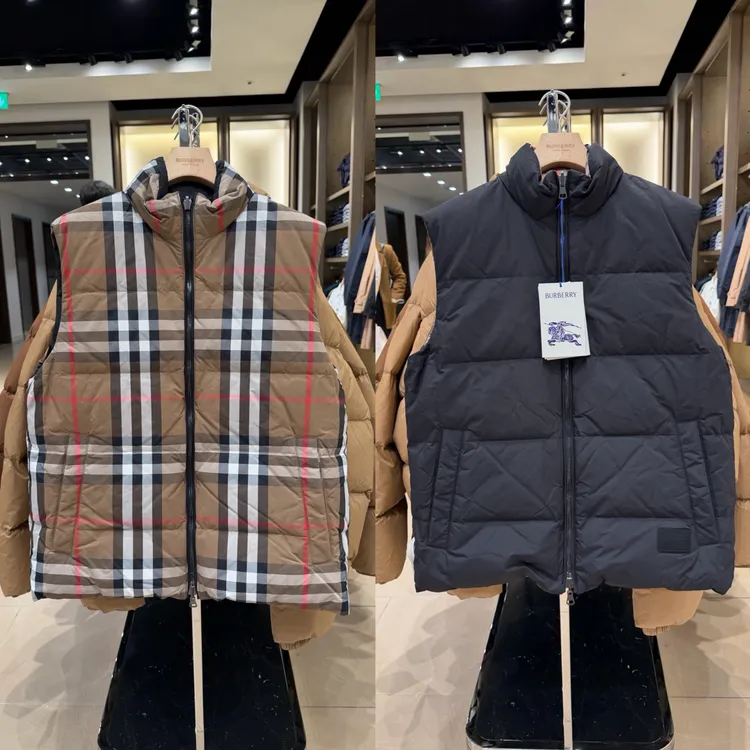 未使用 BURBERRY/博柏利 New 巴宝莉 男装 羽绒服 马甲 81052301