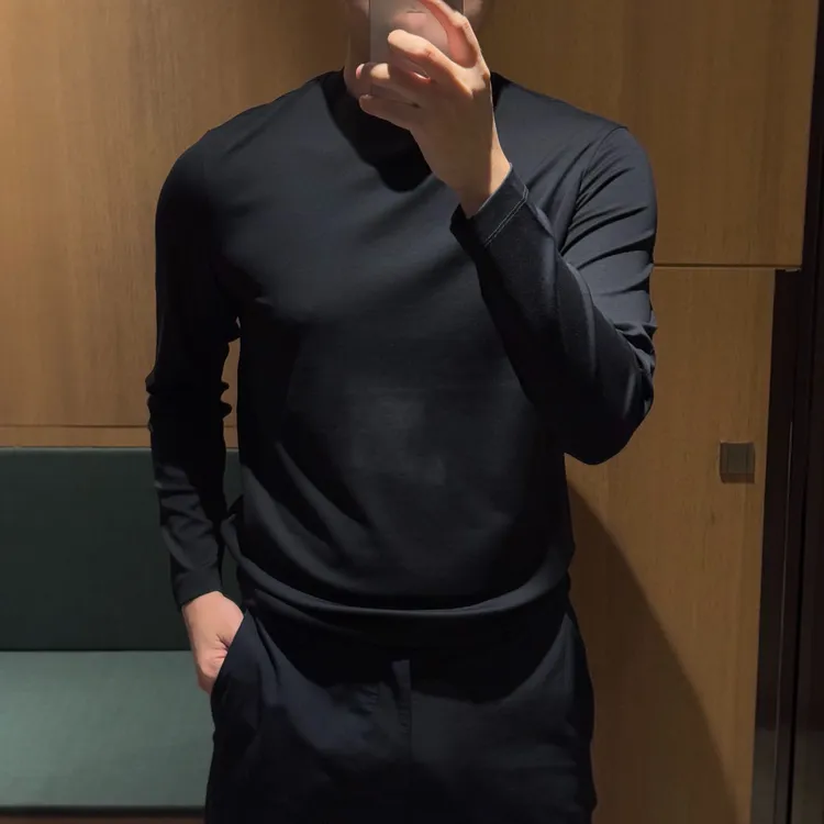 【诺可精选】秋冬超细羽柔棉针织平纹纯色圆领长袖 爵派尔CK751