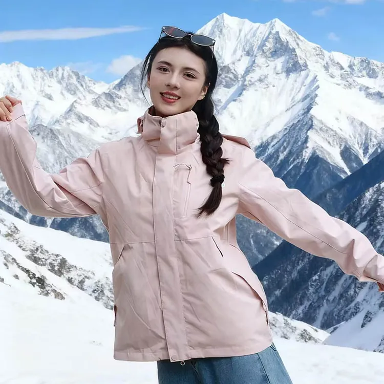 【栗子专属】JEEPSPIRIT冲锋衣男女2025新款秋冬季防风三合一外套