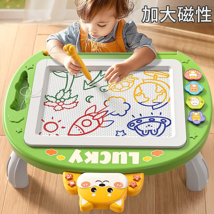 儿童画板家用幼儿磁性写字板宝宝涂鸦磁力画玩具画画板1-3岁幼儿