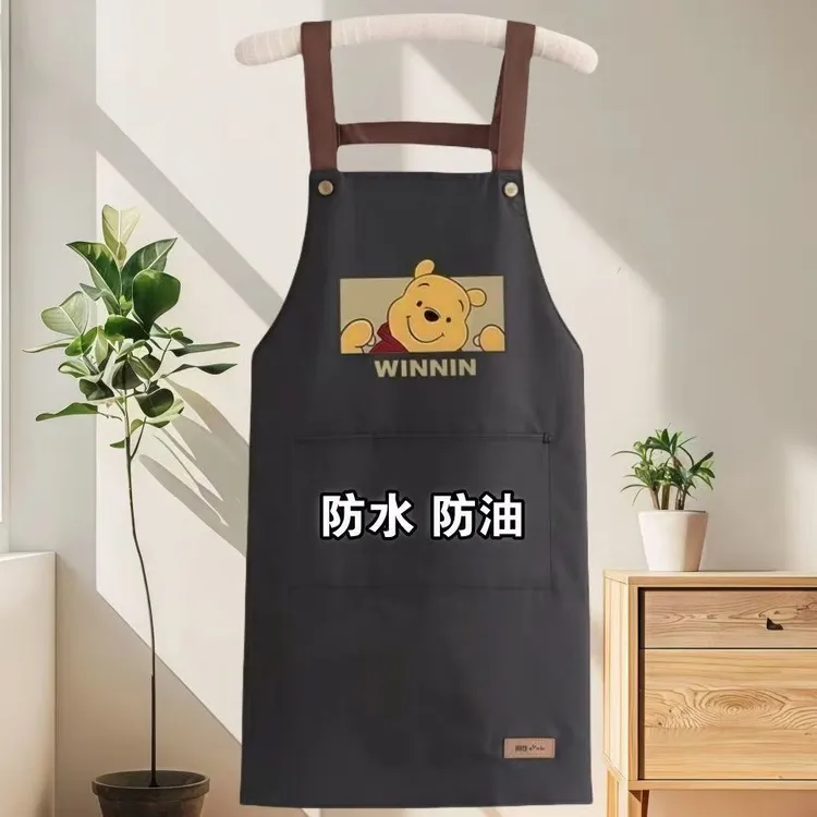 厨房用防水围裙围裙成人家用pvc材质防水防油简约时尚通用款