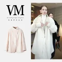 【科莫湖畔】外套 冬季时尚宽松防寒SX00103款72cm 1400g