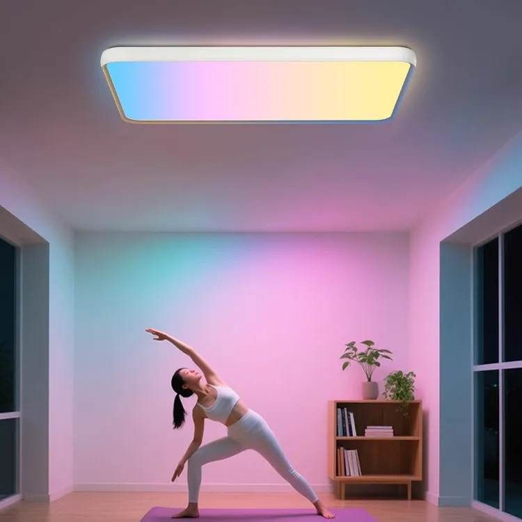 浅舍2025新款全光谱护眼智能调控天镜灯晴空灯/套餐