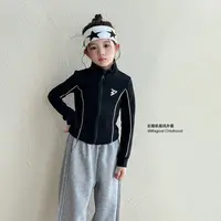 童装女童刺绣2025春秋新款儿童中小童超好看校服神器外套Q13911