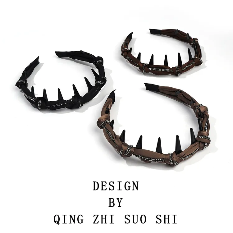 日韩少女风波西米亚风发箍休闲风女轻职风原创设计轻奢风简约百搭