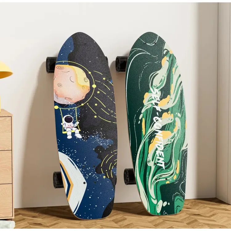 陆地冲浪板弹簧桥专业免蹬地2025滑板初学者滑板儿童6-12岁初学者