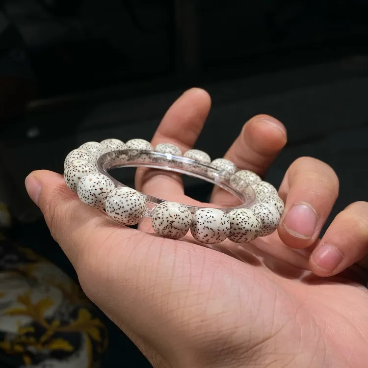 菩提珠串原生态 星月菩提 尺寸12x13